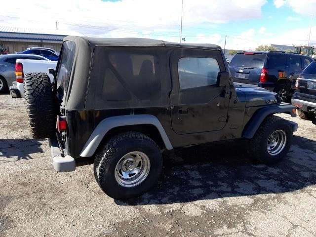 2000 Jeep Wrangler / TJ SE