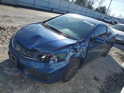 Salvage cars for sale at Bridgeton, MO auction: 2015 Honda Civic LX