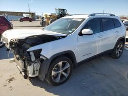 Jeep salvage cars for sale: 2019 Jeep Cherokee Limited