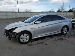 Hyundai Sonata Hybrid salvage cars for sale: 2012 Hyundai Sonata Hybrid