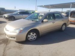 Salvage cars for sale at Anthony, TX auction: 2007 Honda Accord LX