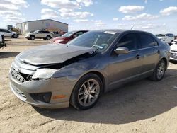 Salvage cars for sale at Amarillo, TX auction: 2012 Ford Fusion SEL