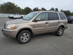 Salvage cars for sale at Brookhaven, NY auction: 2003 Honda Pilot EX