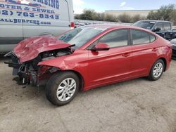 Hyundai Elantra Vehiculos salvage en venta: 2018 Hyundai Elantra SE