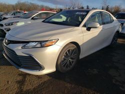 Salvage cars for sale at New Britain, CT auction: 2022 Toyota Camry XLE