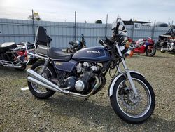 Salvage motorcycles for sale at Antelope, CA auction: 1982 Honda CB750 K