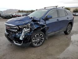 Salvage cars for sale at Las Vegas, NV auction: 2022 GMC Terrain SLT