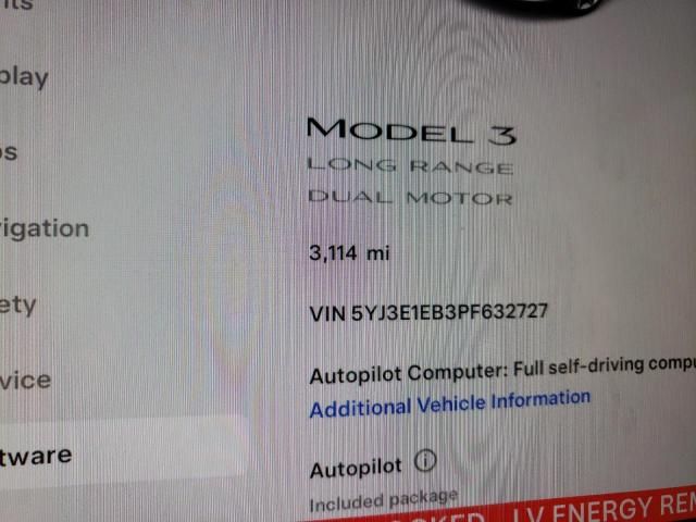 2023 Tesla Model 3