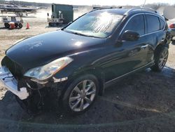 Salvage cars for sale from Copart Spartanburg, SC: 2013 Infiniti EX37 Base