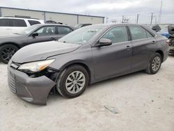 Salvage cars for sale at auction: 2017 Toyota Camry LE
