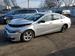 Chevrolet salvage cars for sale: 2020 Chevrolet Malibu LS