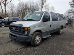 Salvage cars for sale at Portland, OR auction: 2009 Ford Econoline E350 Super Duty Wagon