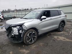 Salvage cars for sale from Copart Pennsburg, PA: 2022 Mitsubishi Outlander ES