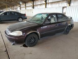 Honda Civic salvage cars for sale: 2000 Honda Civic LX