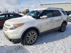 Salvage cars for sale from Copart Rocky View County, AB: 2014 Ford Explorer Limited