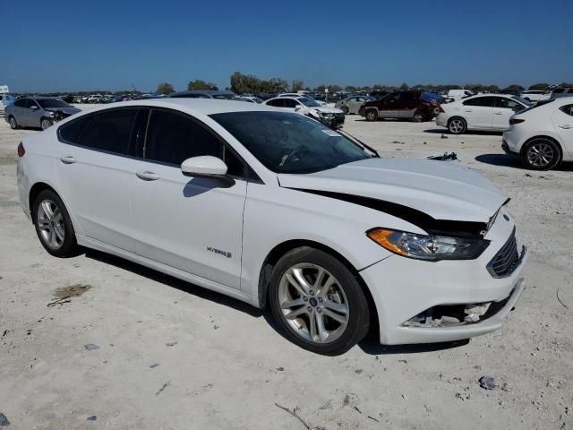 2018 Ford Fusion SE Hybrid