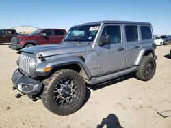 Salvage cars for sale from Copart Amarillo, TX: 2019 Jeep Wrangler Unlimited Sahara