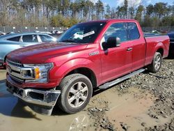 Salvage cars for sale at Waldorf, MD auction: 2018 Ford F150 Super Cab