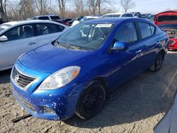 Salvage cars for sale from Copart Cicero, IN: 2014 Nissan Versa S