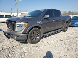 Salvage cars for sale at Montgomery, AL auction: 2017 Nissan Titan SV