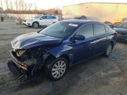 Nissan Sentra S Vehiculos salvage en venta: 2019 Nissan Sentra S