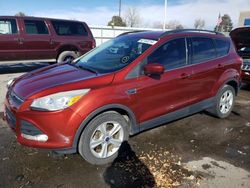 Salvage cars for sale at Littleton, CO auction: 2015 Ford Escape SE