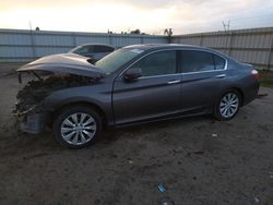 Salvage cars for sale from Copart Bakersfield, CA: 2015 Honda Accord EXL