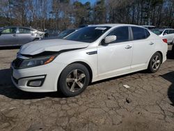 Salvage cars for sale from Copart Austell, GA: 2014 KIA Optima LX