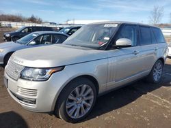 Salvage cars for sale at Columbia Station, OH auction: 2017 Land Rover Range Rover HSE