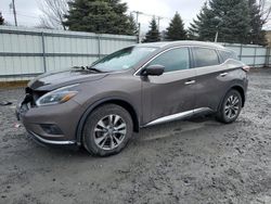 Salvage cars for sale at Albany, NY auction: 2018 Nissan Murano S