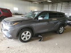 Salvage cars for sale at Franklin, WI auction: 2021 Toyota Highlander L