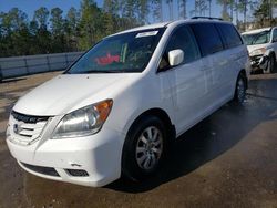 Vehiculos salvage en venta de Copart Harleyville, SC: 2008 Honda Odyssey EX