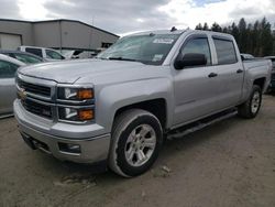 Salvage cars for sale from Copart Leroy, NY: 2014 Chevrolet Silverado K1500 LT