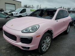 Porsche Vehiculos salvage en venta: 2018 Porsche Cayenne