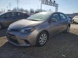 Salvage cars for sale from Copart Columbus, OH: 2015 Toyota Corolla L