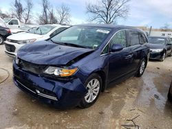 Salvage cars for sale from Copart Bridgeton, MO: 2016 Honda Odyssey SE