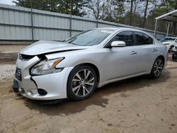 Salvage cars for sale from Copart Austell, GA: 2012 Nissan Maxima S