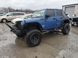 Salvage cars for sale from Copart Duryea, PA: 2010 Jeep Wrangler Unlimited Sport