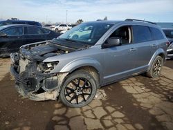 Salvage cars for sale from Copart Woodhaven, MI: 2016 Dodge Journey R/T