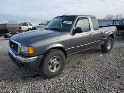 Salvage cars for sale from Copart Columbus, OH: 2004 Ford Ranger Super Cab