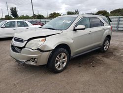 Salvage cars for sale from Copart Miami, FL: 2014 Chevrolet Equinox LT
