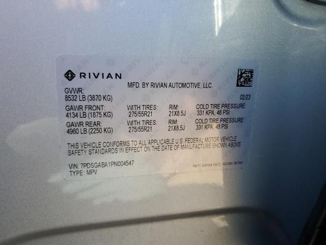 2023 Rivian R1S Adventure