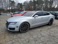 Salvage cars for sale from Copart Austell, GA: 2012 Audi A7 Prestige