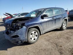 Salvage cars for sale at Greenwood, NE auction: 2014 Jeep Cherokee Sport