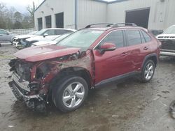 Toyota rav4 salvage cars for sale: 2021 Toyota Rav4 XLE Premium