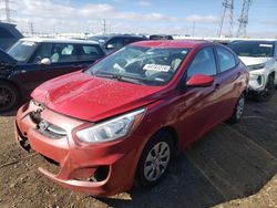 Salvage cars for sale from Copart Elgin, IL: 2015 Hyundai Accent GLS