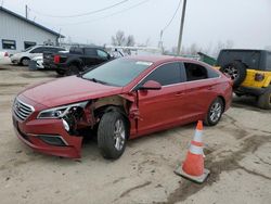 Hyundai Sonata salvage cars for sale: 2017 Hyundai Sonata SE