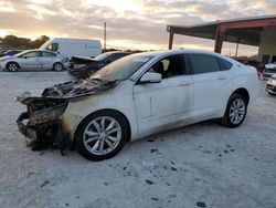 Chevrolet Impala lt salvage cars for sale: 2018 Chevrolet Impala LT