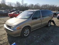 Salvage cars for sale from Copart Waldorf, MD: 2002 Oldsmobile Silhouette