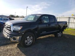 Salvage cars for sale from Copart Sacramento, CA: 2013 Toyota Tundra Double Cab SR5